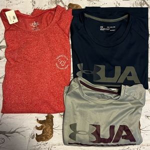 Under Armor Mens 2xl shirts and a Level one shirt